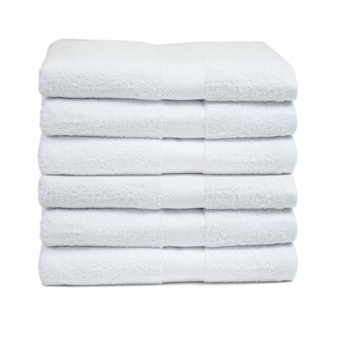 100% Cotton, Bath Towel Pack, 6 Pieces, 31" X 59", Premium Hotel Spa Quality Towel
