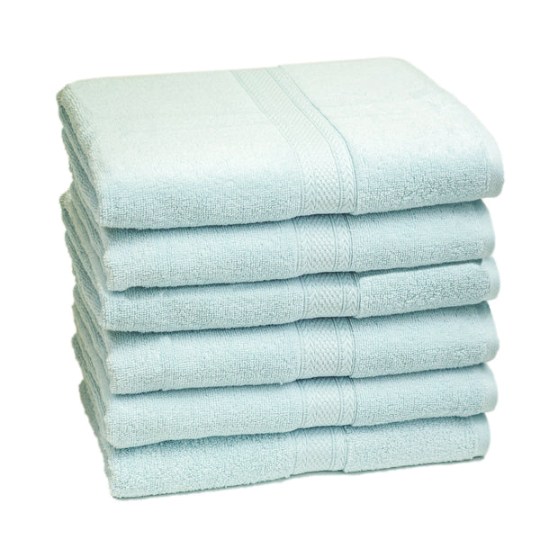 100% Cotton, Bath Towel Pack, 4 or 6 Pieces Bath Towels, 27" X 54", Zero Twist Bath Towel