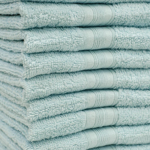 100% Cotton, Face Towel Pack, 24 Pieces Face Towels, 13" X 13"