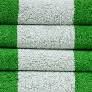 100% Cotton, Cabana Style Summer Beach Towel, 4 Piece Pack, 29" X 59", Summer Colors